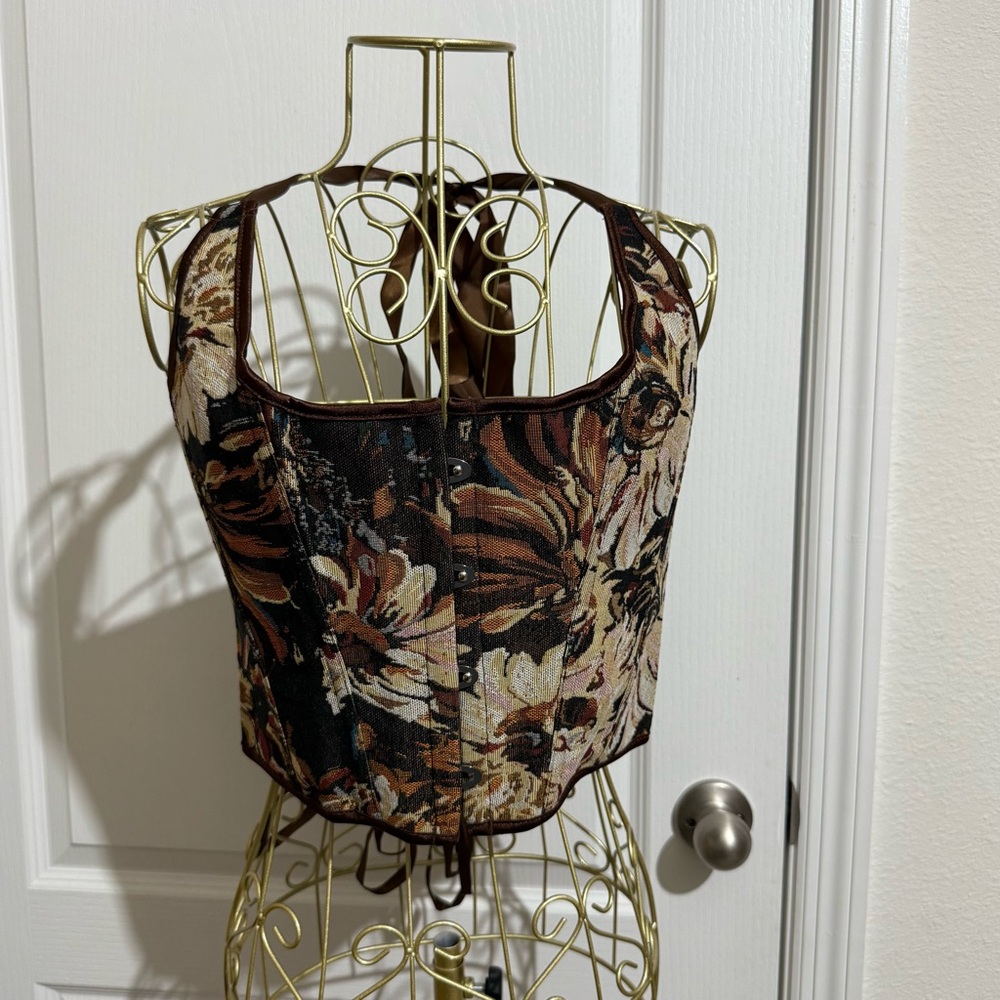 Elegant Floral Women's corset